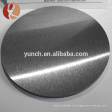 99,9% dia150mm titânio disco cr tio2 sputtering silver target
